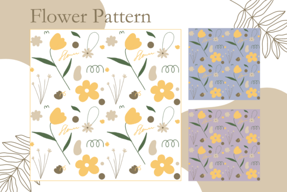 Download Cute Flower Spring Minimal Pattern - Spring Collection