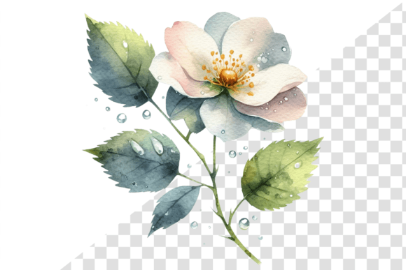 Download SpringDew Watercolor Leaf Clipart - Spring Collection