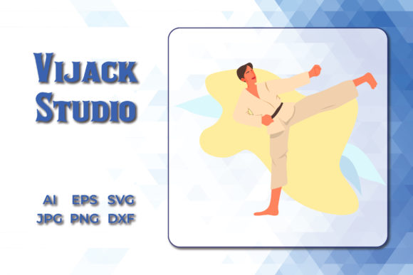 Download Sport Illustration Taekwondo - Premium Resources