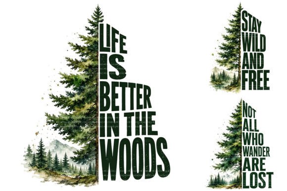 Download Forest Quote Sublimation Designs PNG - Design Collection