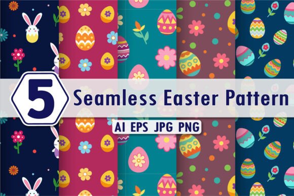 Download Seamless Easter Pattern - Easter pattern Collection