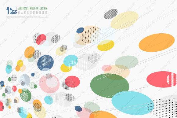 Download Abstract Colorful Dot Design Decoration - Design Collection